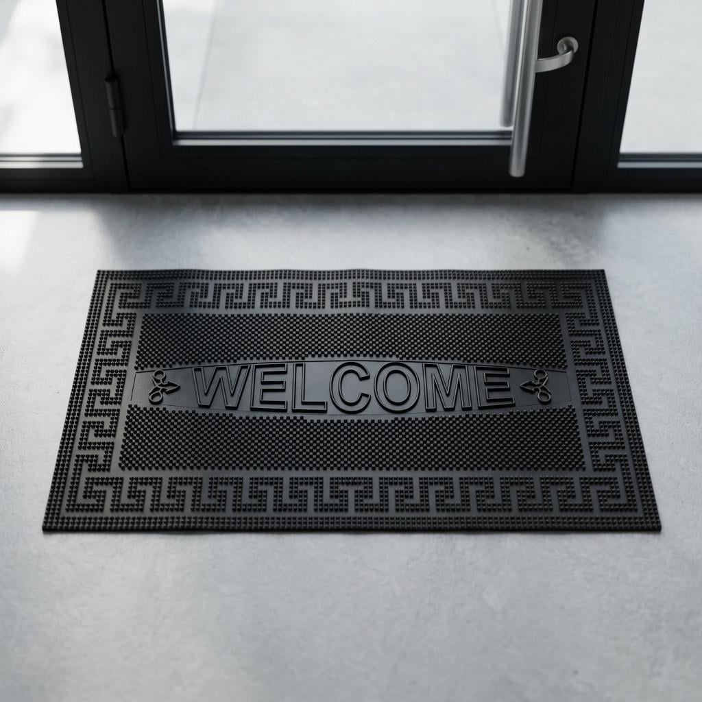 Килимок вхідний гумовий Welcome 40x70 см (8415)