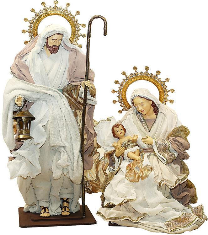 Композиция декоративная рождественская Вертеп 2 шт. 98 см