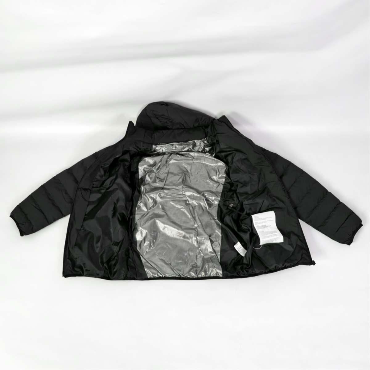 Куртка с подогревом USB и теплоизоляционной подкладкой унисекс 5XL Черный (ZYMK-26-5XL-Black)