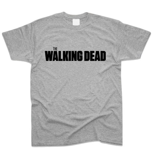 Футболка Fruit of the Loom Logo "The Walking Dead" S Серый (3194287)