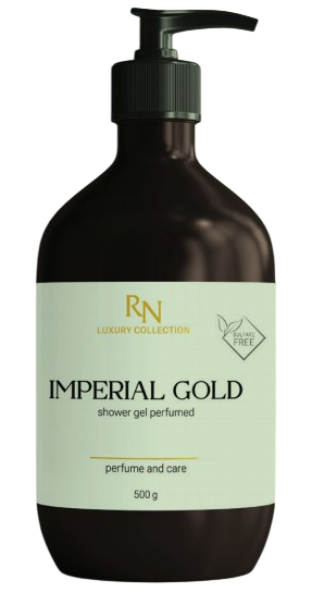 Гель для душа парфюмированный ТМ RoNi "Luxury Collection Imperial Gold" 500 г