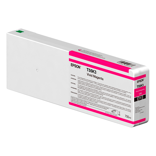 Картридж струйный Epson T55K300 для SureColor SC-P6/7/8/9000 700 мл Vivid Magenta (C13T55K30N)