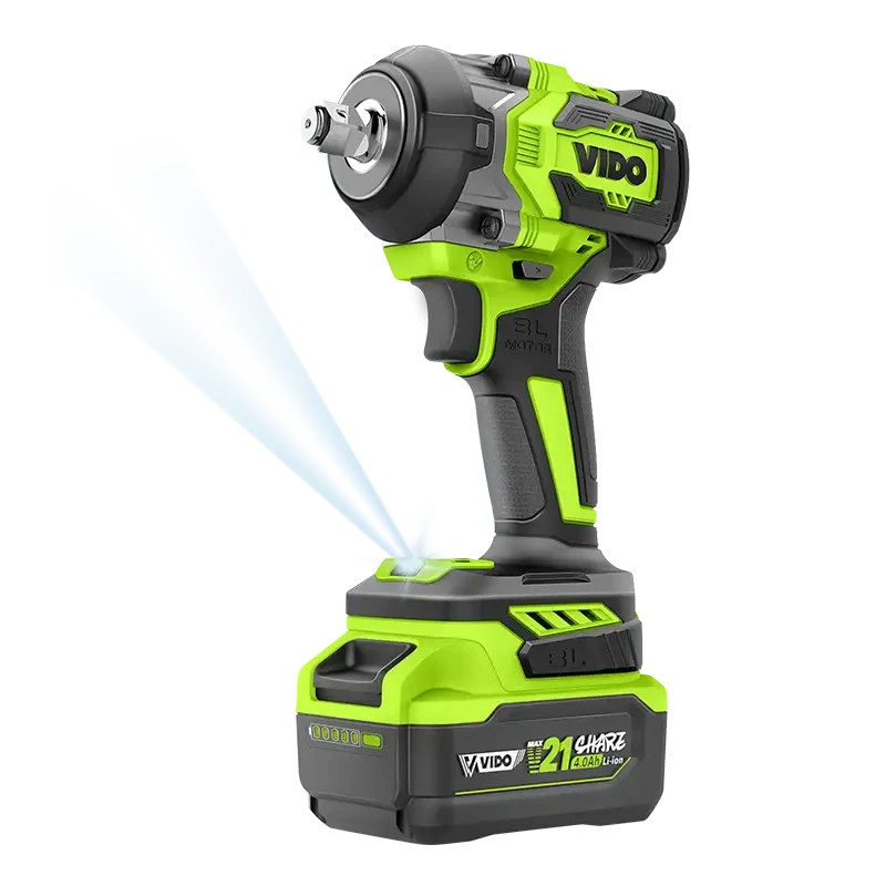 Гайковерт ударный аккумуляторный Vido WD040430210 21 В 550 Нм (27563383) - фото 1