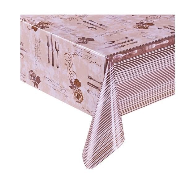 Клеенка ПВХ с тиснением на тканевой основе Home 1,37х20 м (LU000358)