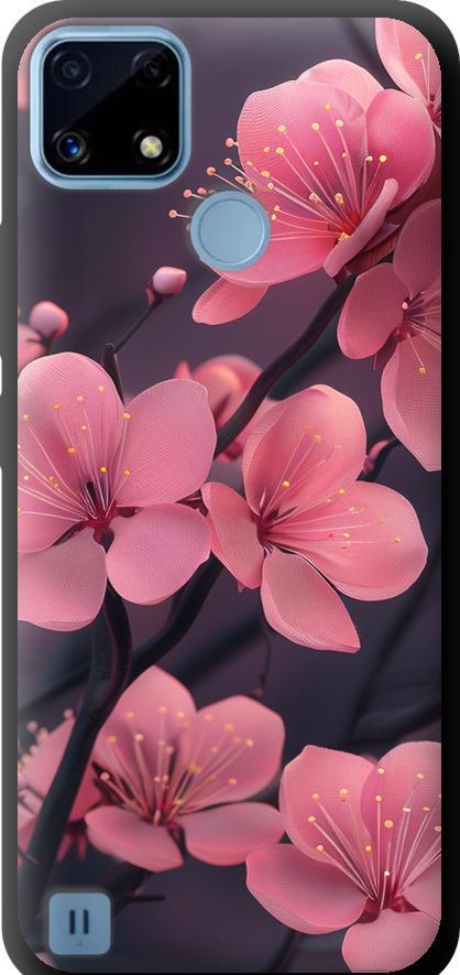 Чохол на Realme C21 Пурпурова сакура (6075b-2321-42517)