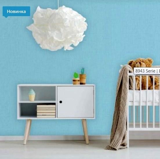 Обои AdaWall виниловые на флизилиновой основе ADA KIDS льняная текстура (8943-4)