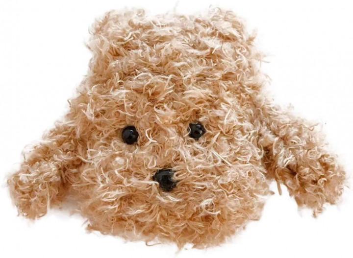 Чехол для наушников плюш Alitek AirPods Teddy dog ​​Brown (88743)