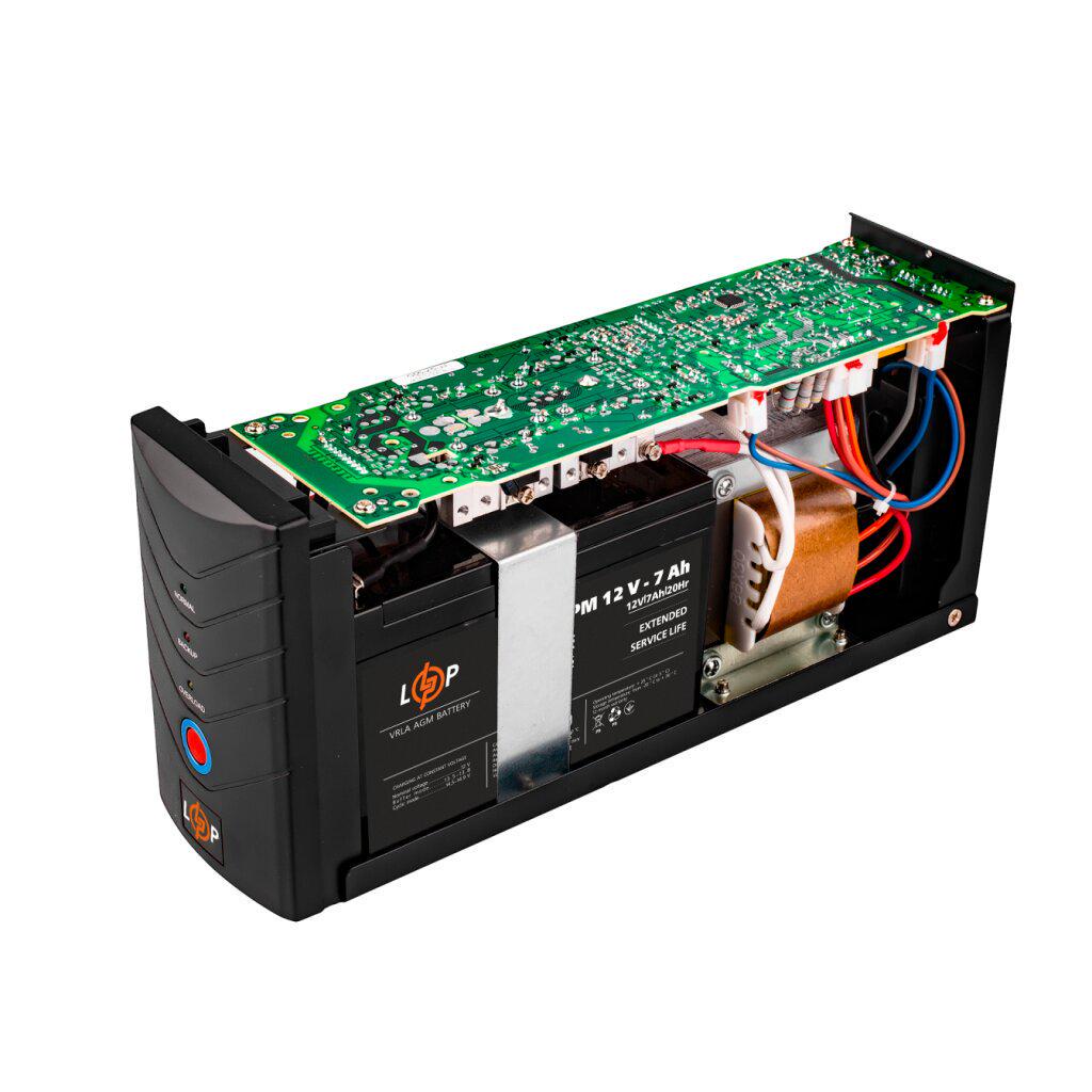 ДБЖ лінійно-інтерактивний LogicPower LP U650VA з правильною синусоїдою 390W (LP-1079) - фото 6