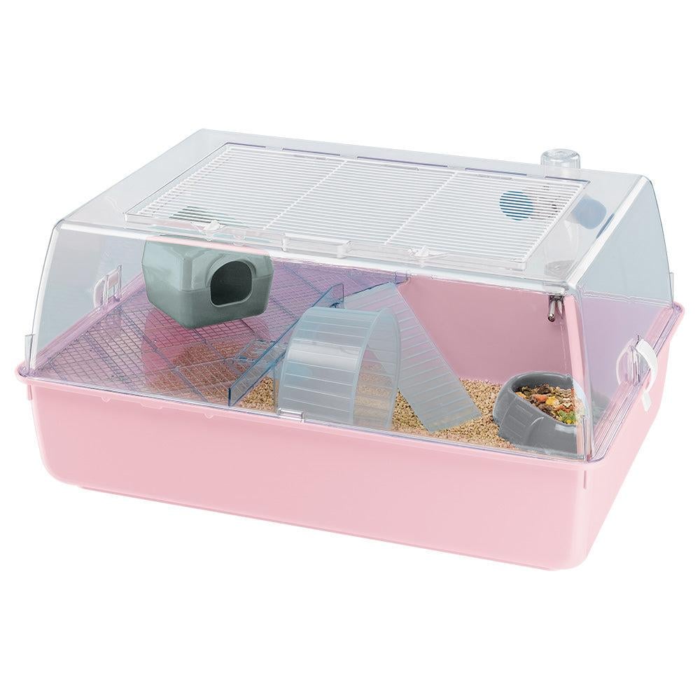 Клетка для хомяков с открывающейся крышей MINI DUNA HAMSTER 55x39xh 27 см (A-036644) Клетка для хомяков с открывающейся крышей MINI DUNA HAMSTER 55x39xh 27 см (A-036644)
