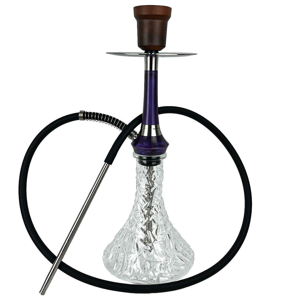 Кальян Totem Hookah Monolit Optima Violet Space Craft Crystal Clear