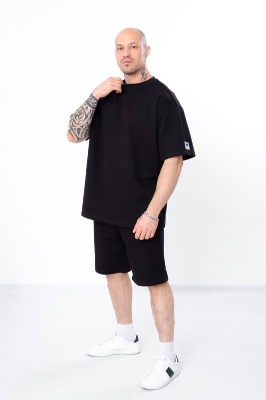 Комплект чоловічий футболка та бриджі Носи Своє р. 44 Чорний (8396-057-v3)