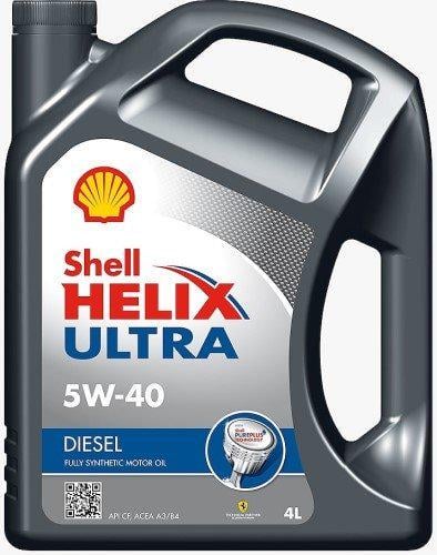 Масло моторное Shell Helix Diesel Ultra 5W-40 4 л Масло моторное Shell Helix Diesel Ultra 5W-40 4 л