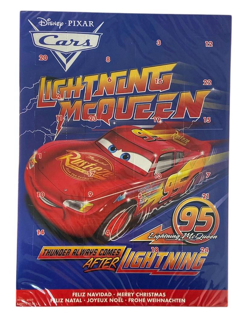 Адвент-календар з молочного шоколаду Milchschokolade Cars 50 г (60800)