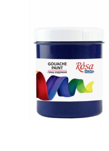 Краска гуашевая ROSA Studio 100 мл Синий темный (1308)