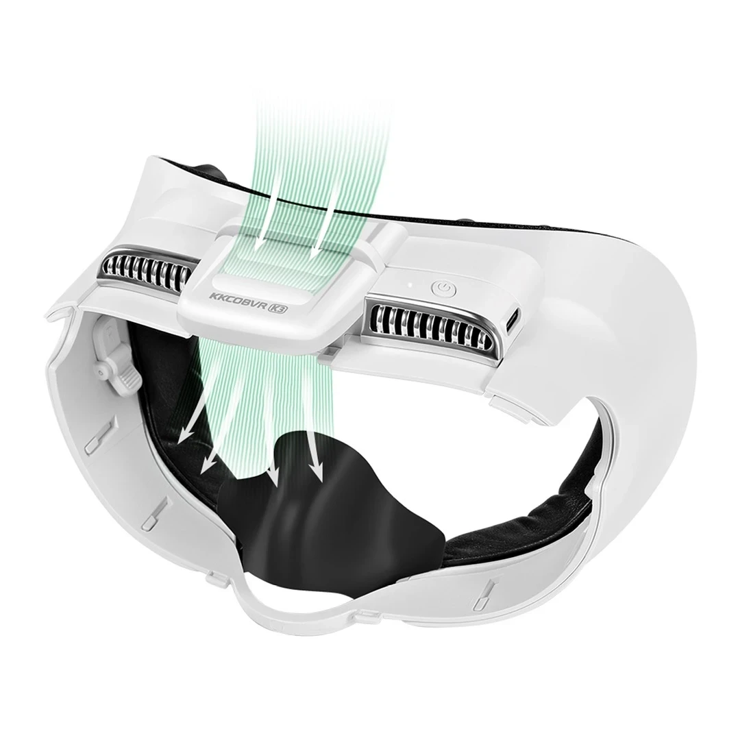Накладка с вентилятором K3 для Quest 3 от запотевания (KKCOBVR)