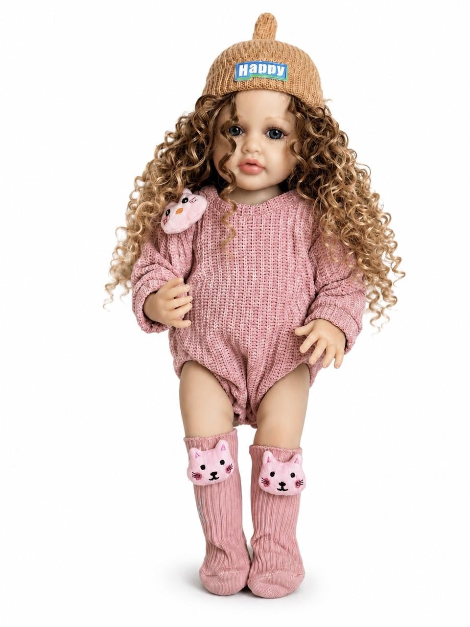 Кукла реалистичная Doll Reborn Baby 55 см полностью виниловая (К0100506) Кукла реалистичная Doll Reborn Baby 55 см полностью виниловая (К0100506)