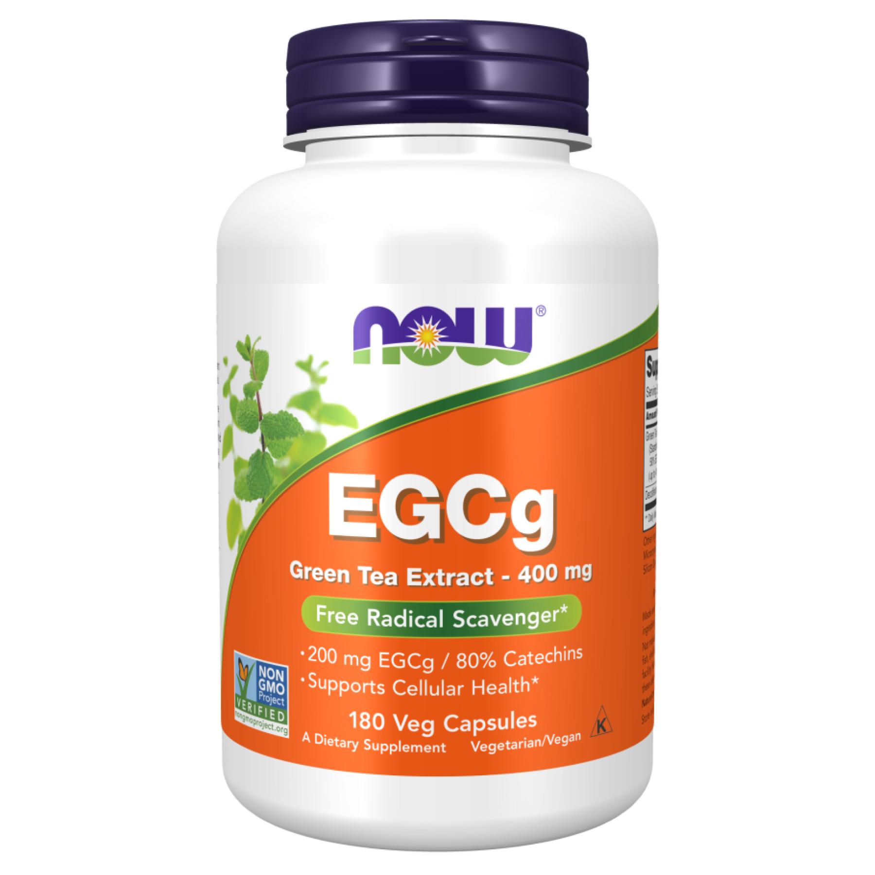 Натуральная добавка EGCg Green Tea Extract 400 mg 180 vcaps (2022-10-2653)