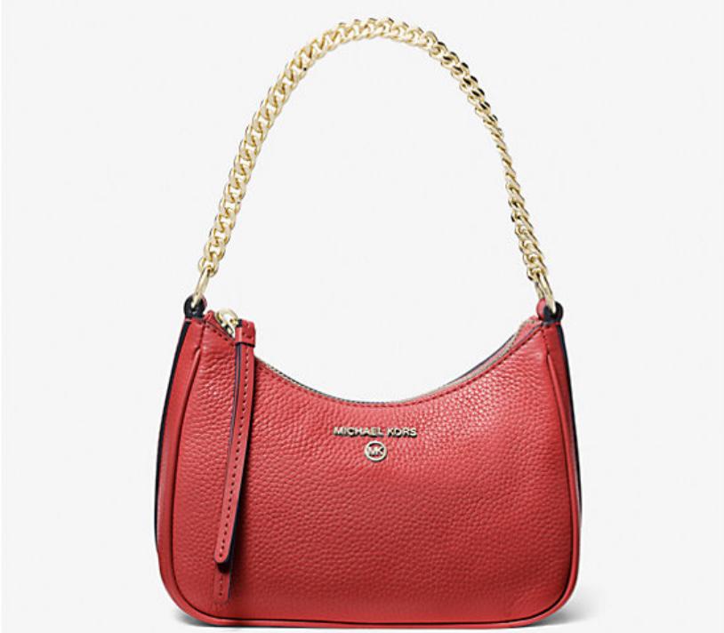 Сумка Michael Kors Jet Set Charm Small Pebbled Leather Pochette (32F3ST9C0MR)