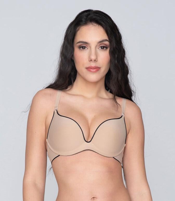 Бюстгальтер с пуш апом Luna 80С Бежевый (1809-беж)