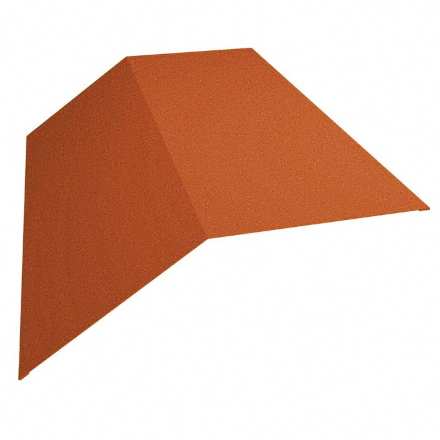 Планка конек треугольный Partner 115х115х2000 с матовым покрытием Ral 8004 мат Терракотовый (376287564) - фото 1 Планка конек треугольный Partner 115х115х2000 с матовым покрытием Ral 8004 мат Терракотовый (376287564) - фото 1