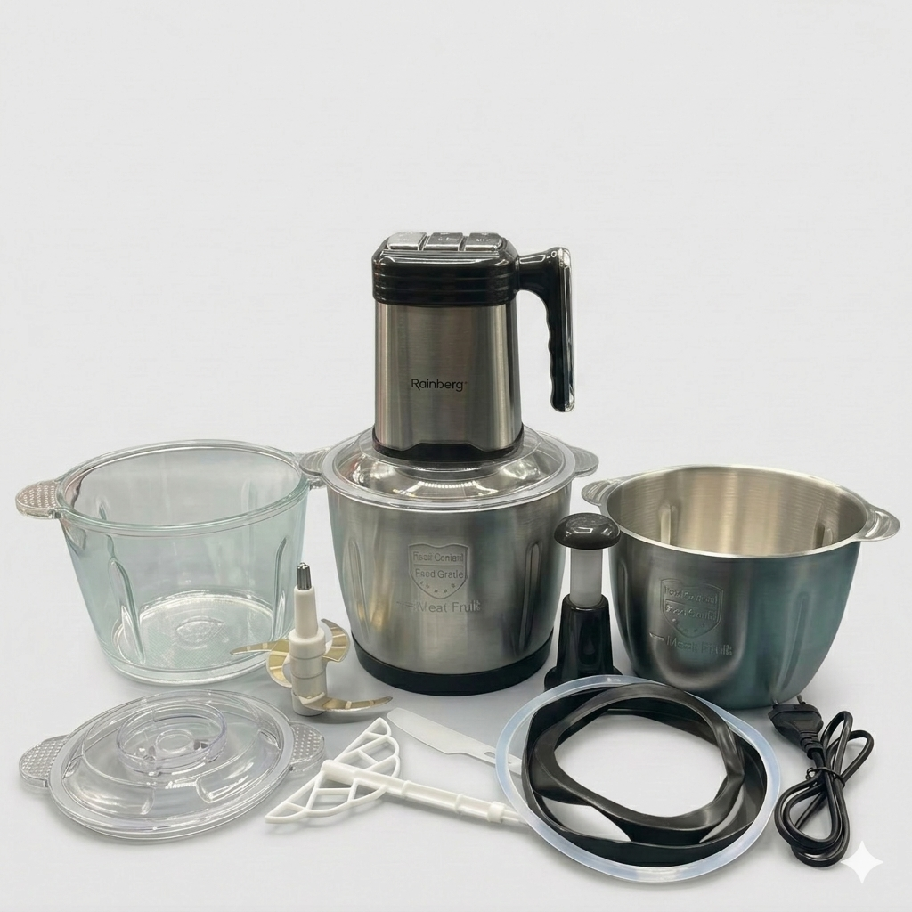 Измельчитель-блендер кухонный Rainberg RB-2339 2в1