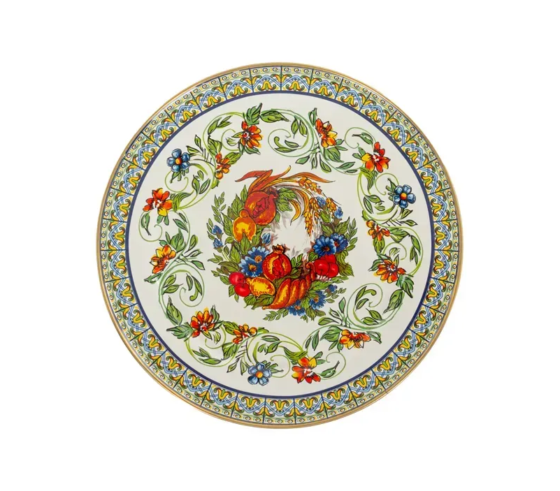 Тортовниця емальована VITALY Elmani з кришкою на ніжці 30 см - фото 3 Тортовниця емальована VITALY Elmani з кришкою на ніжці 30 см - фото 3