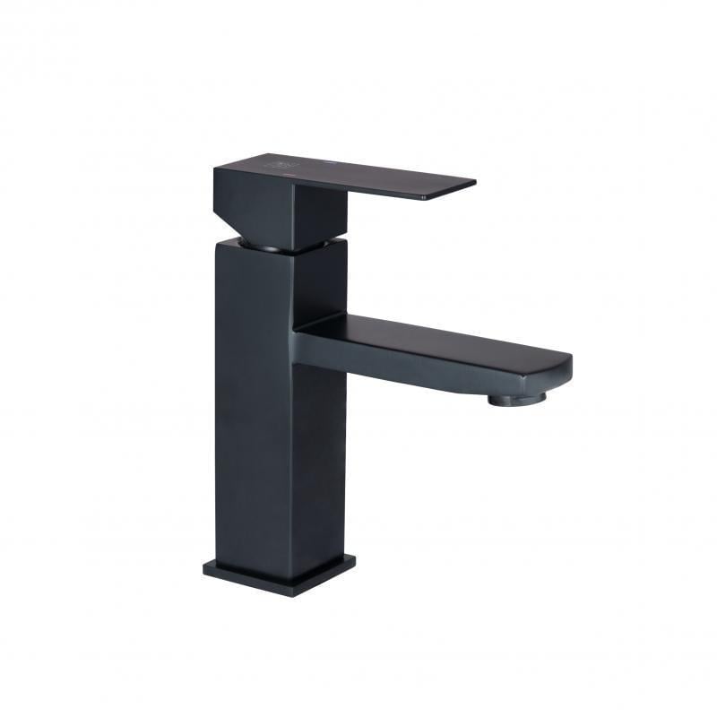 Смеситель для раковины Lidz Kubis 01D-BFS Black Смеситель для раковины Lidz Kubis 01D-BFS Black