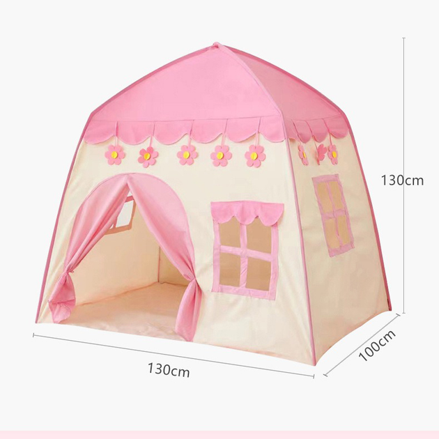 Намет детский домик складной Розовый - фото 3