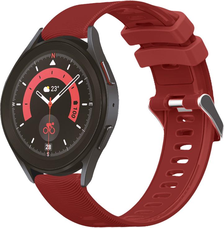 Ремешок Bend для Galaxy Watch 5 Pro Wine (29649-42)