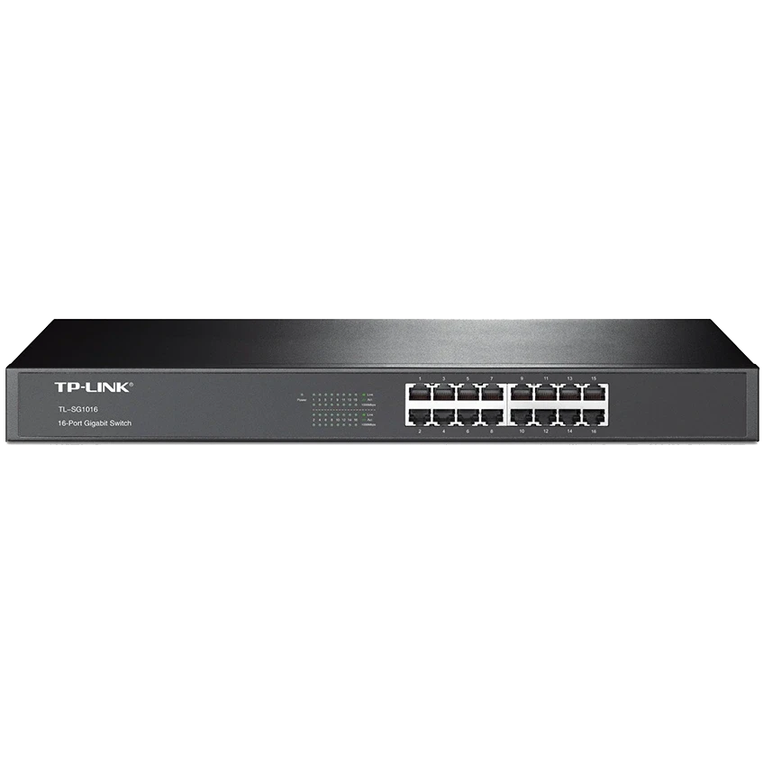 Комутатор 16 портів некерований TP-LINK TL-SG1016 (2863456353) Комутатор 16 портів некерований TP-LINK TL-SG1016 (2863456353)