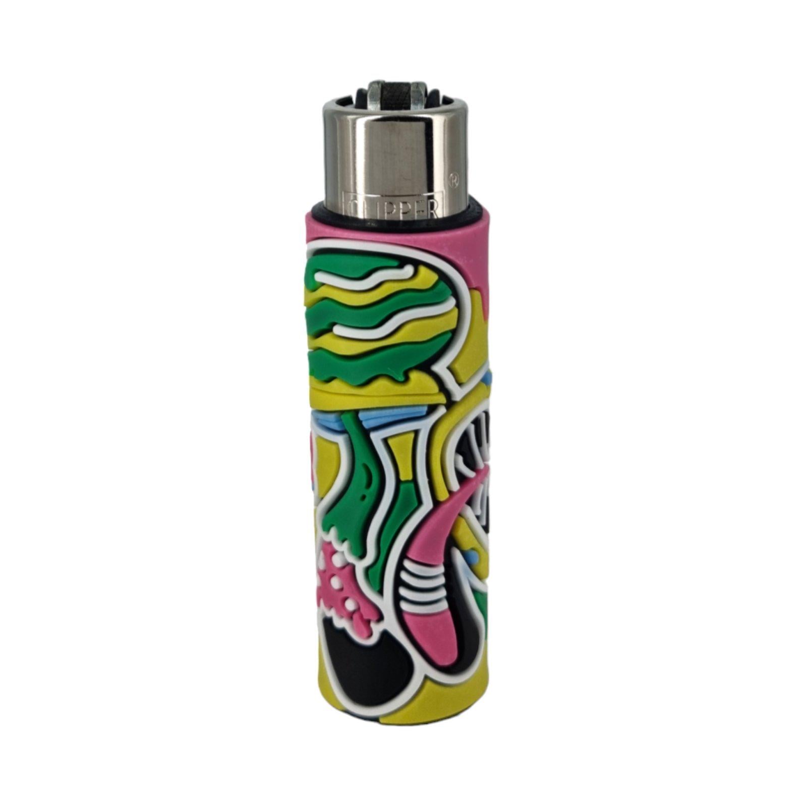Зажигалка Clipper в силиконовом чехле (12837033)