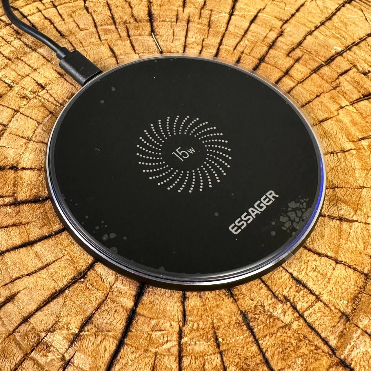 Зарядка для телефона беспроводная Essager 15 Вт с подключением USB type C - фото 6 Зарядка для телефона беспроводная Essager 15 Вт с подключением USB type C - фото 6