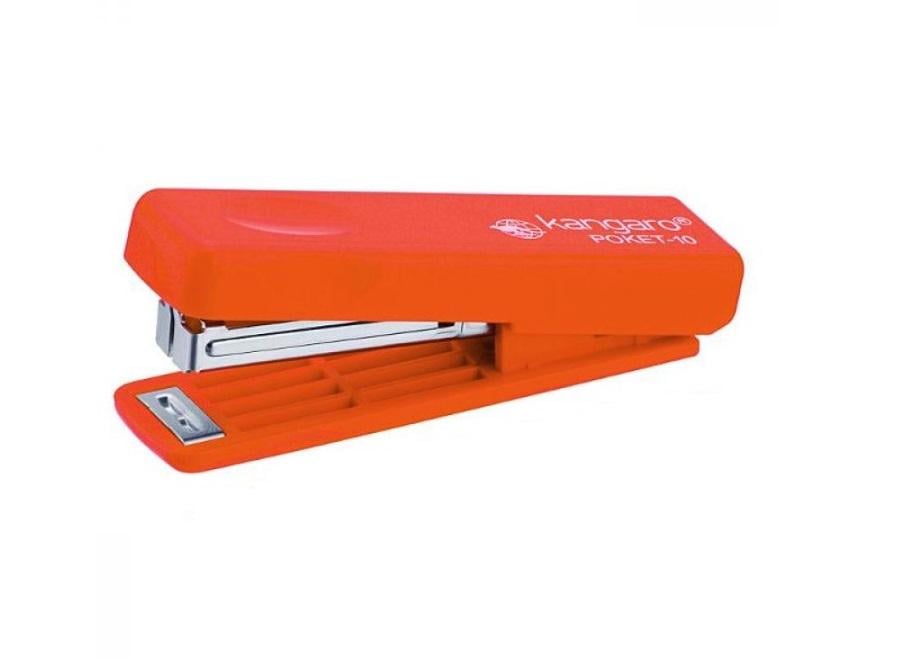 Степлер Kangaro скобы №10 до 15 листов пластиковый (Poket-10)