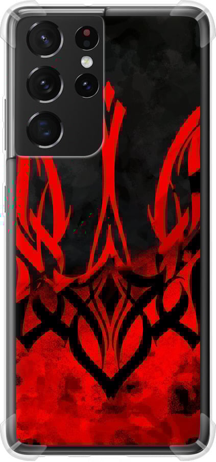 Чехол на Samsung Galaxy S21 Ultra (5G) Герб Украины v2 (5312sp-2116-42517)