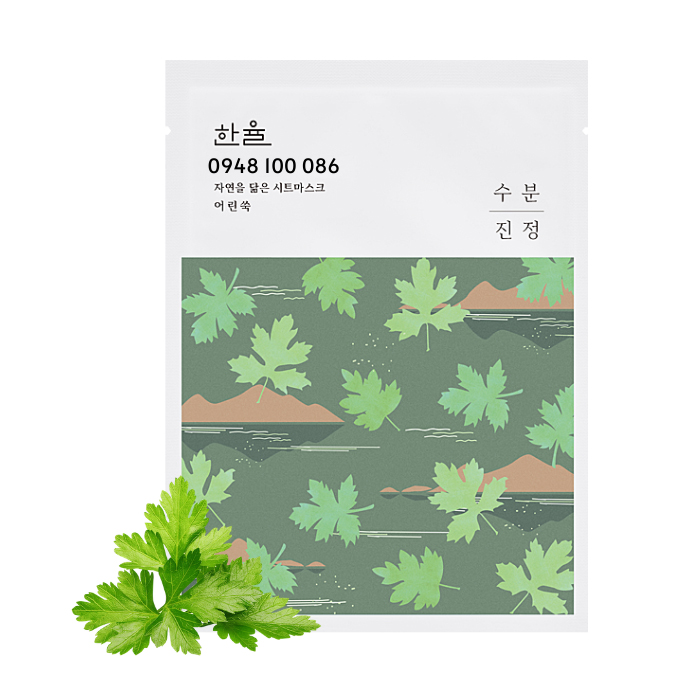 Маска тканинна заспокійлива Hanyul Nature In Life Sheet Mask Pure Artemisia Water Calming (1716569468) - фото 1