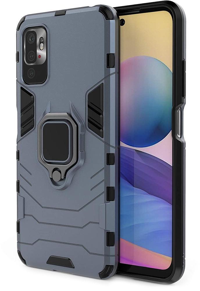 Противоударный чехол Xiaomi Redmi Note 10 5G (подставка кольцо) Graphite (22739-40)