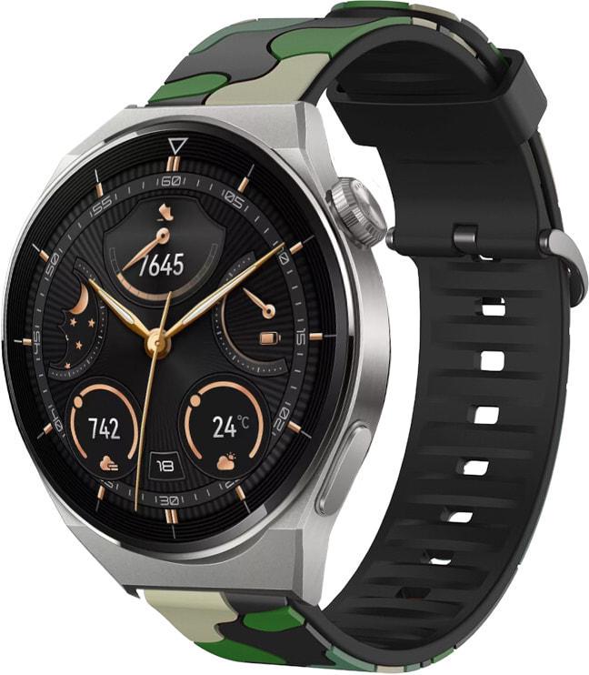 Ремешок Tactic Camouflage для Huawei Watch GT3 Pro 46 мм Green (37342-08)