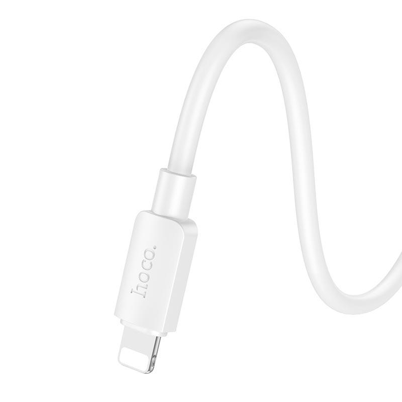 Кабель Hoco X96 USB to Lightning 12W 0,25 м White - фото 3 Кабель Hoco X96 USB to Lightning 12W 0,25 м White - фото 3