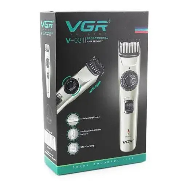 Машинка для стрижки беспроводная VGR V-031 Pro (302525269) - фото 14 Машинка для стрижки беспроводная VGR V-031 Pro (302525269) - фото 14