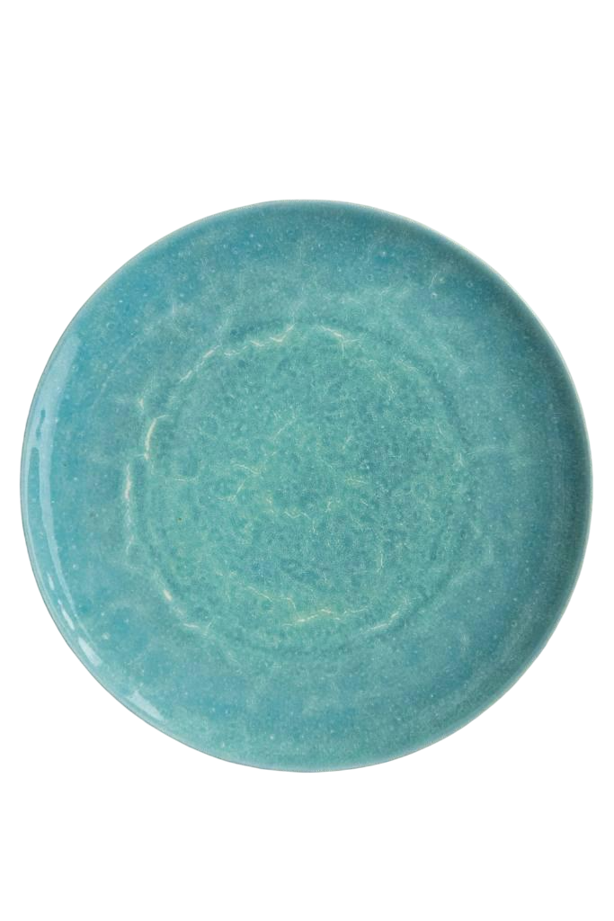 Тарелка обеденная Dovbysh Porcelain Garna 32 см Бирюзовый (100021)