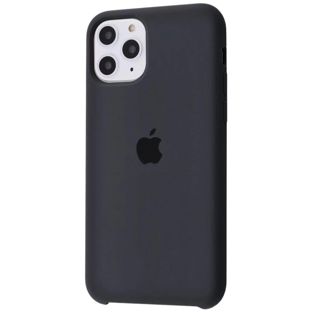 Силиконовый Чехол Накладка Silicone Case для iPhone 11 Pro Max Dark Grey