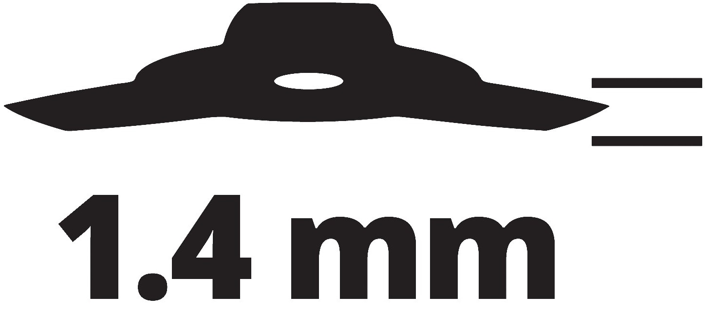 Ніж для тример-коси Einhell Agillo 255 мм (3404996) - фото 5