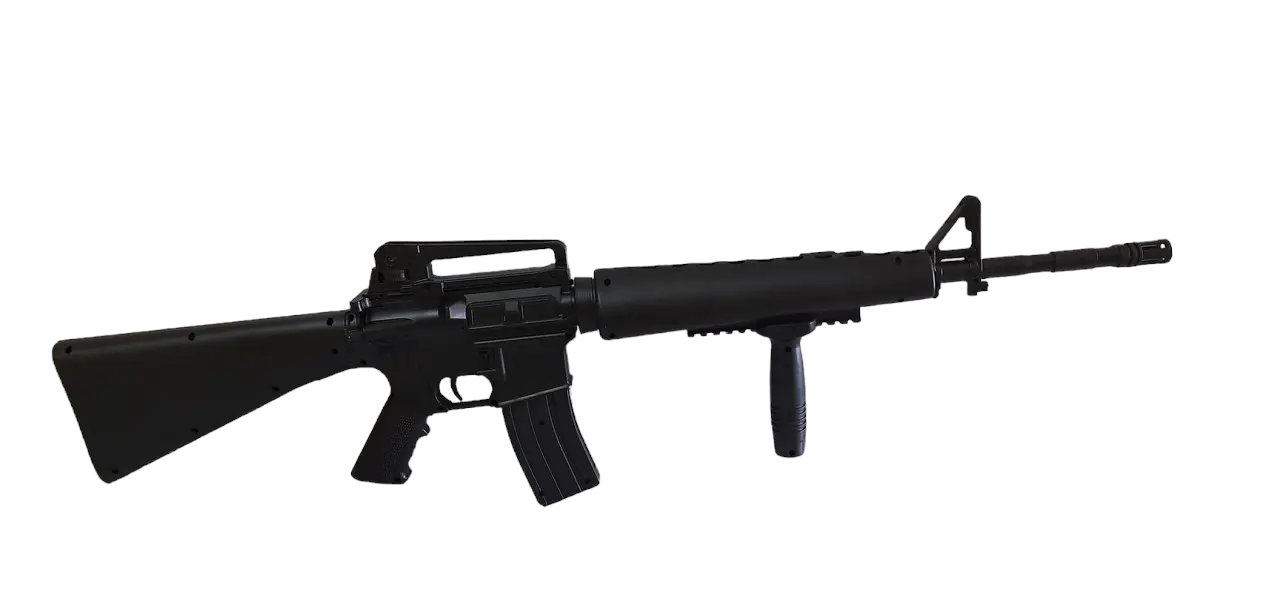 Автомат игровой съемный оптический прицел/лазерная подсветка на батарейках 84 см (1М41)