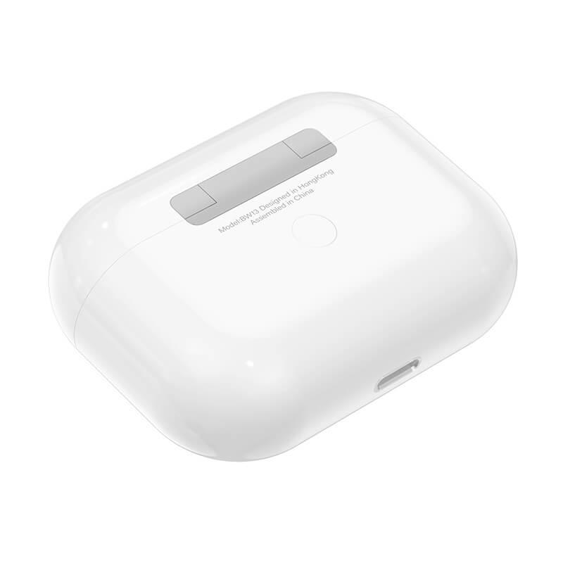 Наушники BOROFONE True беспроводной стерео headset BW13 BT5,1 30/300mAh 4hours White (554431) - фото 3