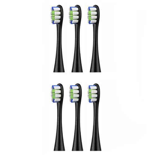 Насадки для зубної електрощітки Oclean Xiaomi P1C5 6 шт. Black (776)
