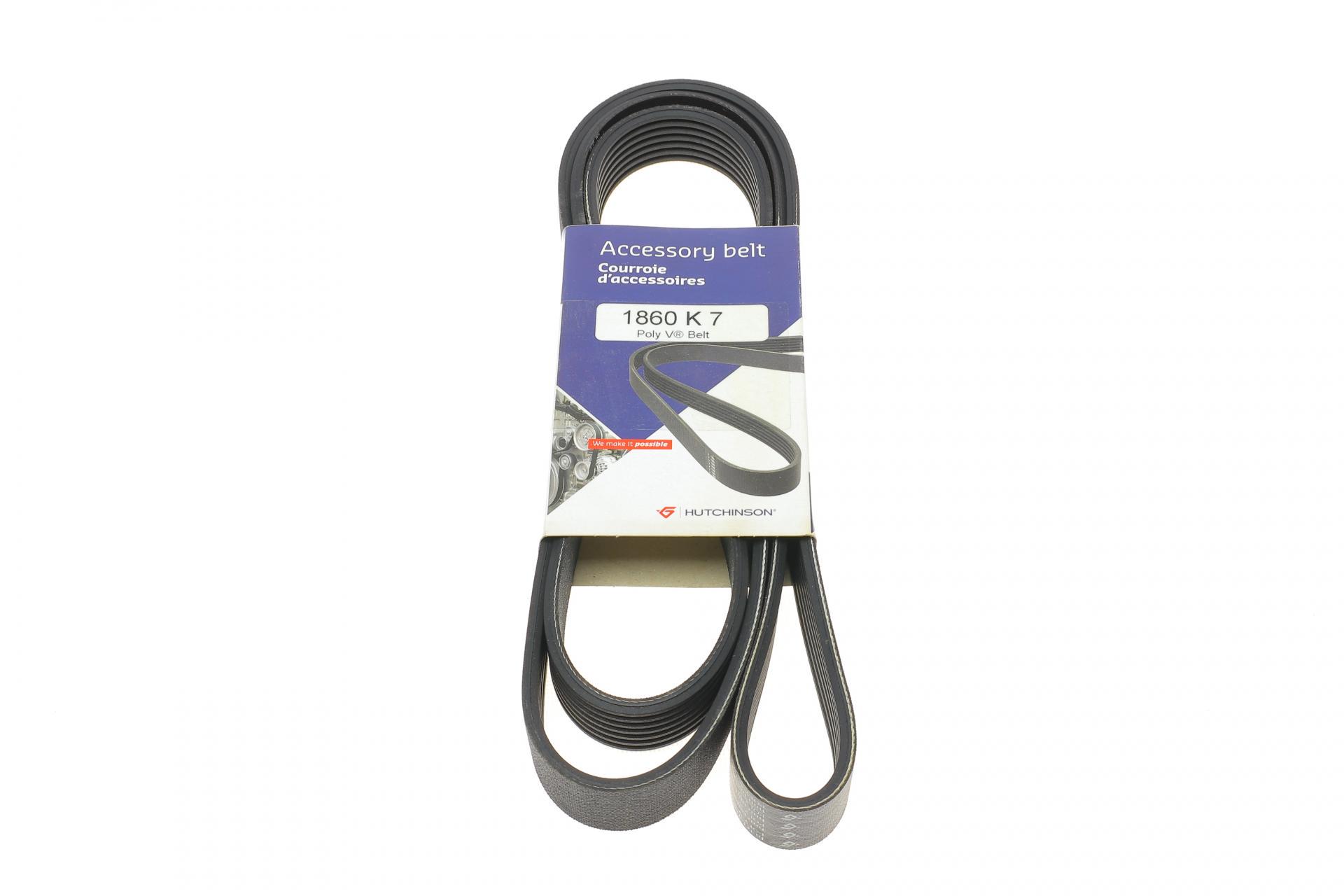 Ремень генератора HUTCHINSON BMW 3E90 335i 06-11 (1860 K 7) Ремень генератора HUTCHINSON BMW 3E90 335i 06-11 (1860 K 7)