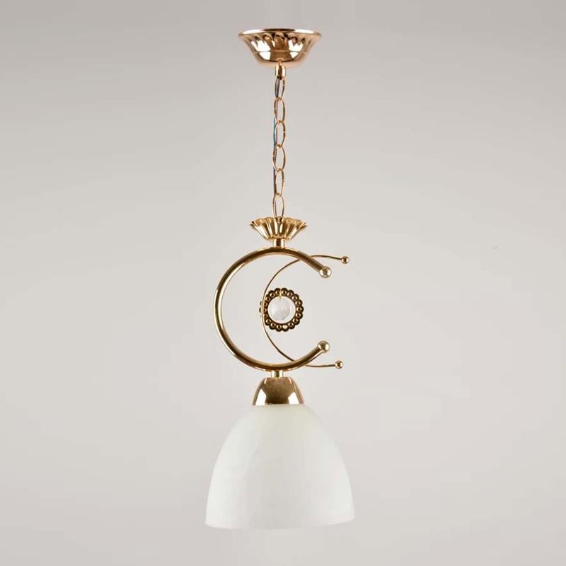 Люстра подвесная Light House SRS-13497/1A на одну лампу Золото