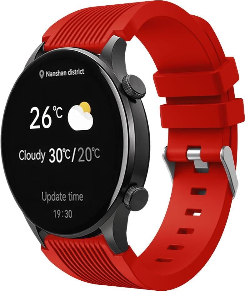 Ремешок Line для Haylou Solar Plus RT3 LS16 Red (40724-2D)