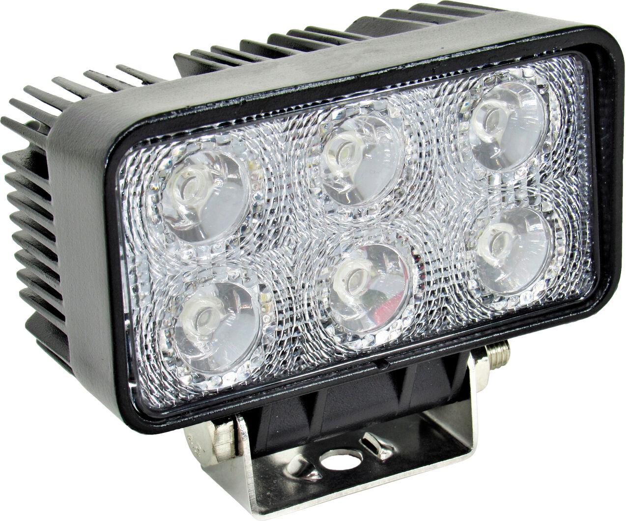 Фара светодиодная Brevia LED 18W 6000К 80х111х56 мм FLOOD (10612QFX1)