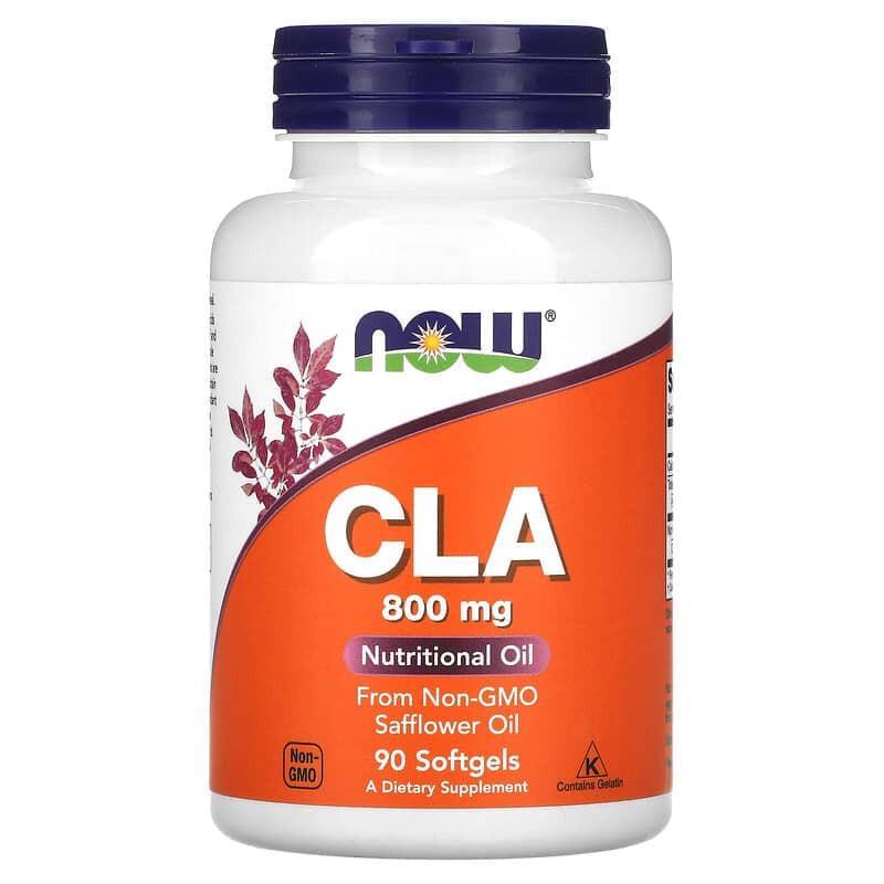 Коньюгированная линолевая кислота КЛК Now Foods CLA 800 мг 90 капс.
